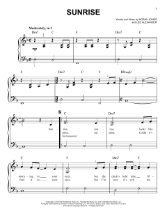 Sunrise von Norah Jones (Download) 