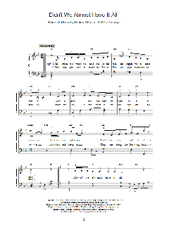 Didn't We Almost Have It All von Whitney Houston (Download) 