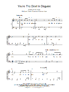 You're The Devil In Disguise von Elvis Presley (Download) 