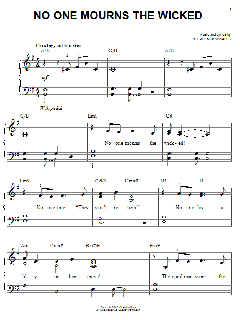 No One Mourns The Wicked von Stephen Schwartz (Download) 