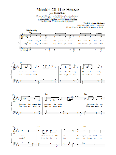 Master Of The House von Alain Boublil (Download) 