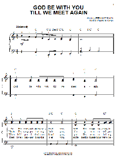 God Be With You Till We Meet Again von Jeremiah E. Rankin (Download) 