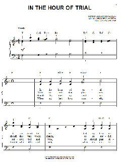 In The Hour Of Trial von James Montgomery (Download) 