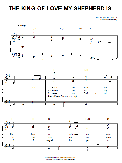 The King Of Love My Shepherd Is von Henry Williams Baker (Download) 