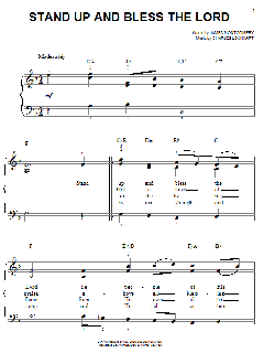 Stand Up And Bless The Lord von James Montgomery (Download) 