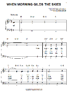 When Morning Gilds The Skies von Joseph Barnby (Download) 