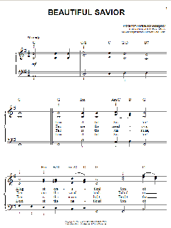 Beautiful Savior von Musterisch Gesangbuch (Download) 