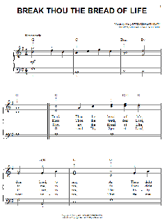 Break Thou The Bread Of Life von Mary Artemesia Lathbury (Download) 