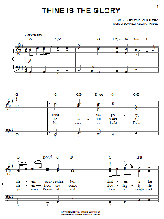 Thine Is The Glory von Edmund Louis Budry (Download) 