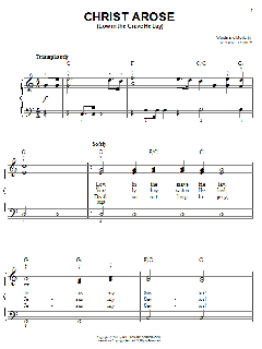 Christ Arose (Low In The Grave He Lay) von Robert Lowry (Download) 