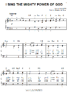 I Sing The Mighty Power Of God von Isaac Watts (Download) 
