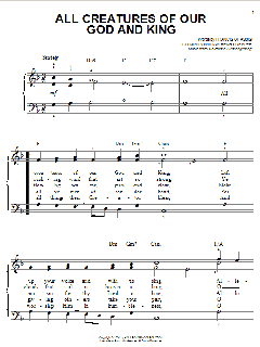 All Creatures Of Our God And King von William Henry Draper (Download) 