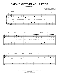 Smoke Gets In Your Eyes von The Platters (Download) 