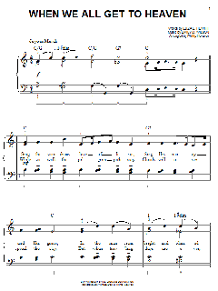 When We All Get To Heaven von Eliza E. Hewitt (Download) 