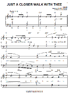 Just A Closer Walk With Thee von Traditional (Download) 