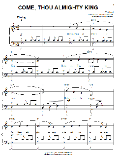 Come, Thou Almighty King von Traditional (Download) 