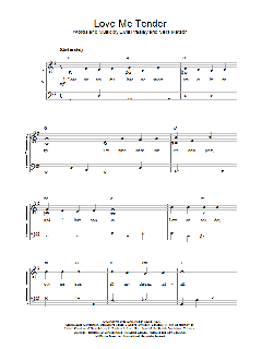 Love Me Tender von Elvis Presley (Download) 