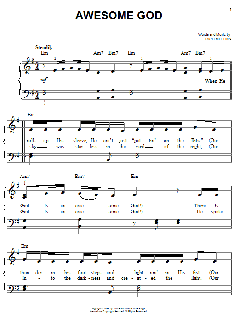 Awesome God von Rich Mullins (Download) 