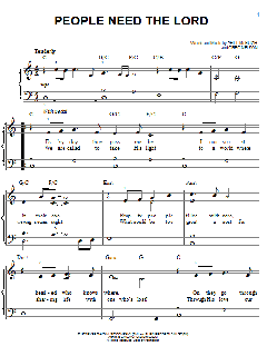 People Need The Lord von Steve Green (Download) 