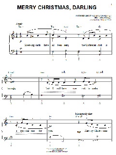 Merry Christmas, Darling von Frank Pooler (Download) 