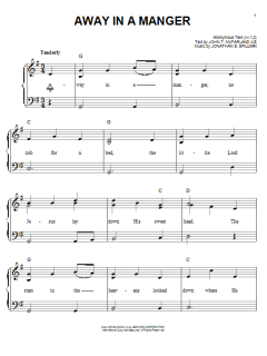 Away In A Manger von Traditional (Download) 