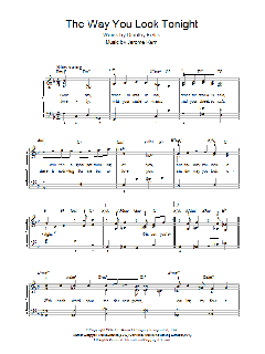 The Way You Look Tonight von Jerome Kern (Download) 