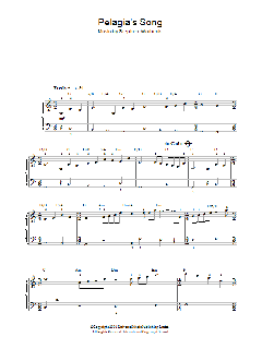 Pelagia's Song (Ricordo Ancor) von Stephen Warbeck (Download) 