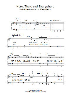 Here, There And Everywhere von The Beatles (Download) 