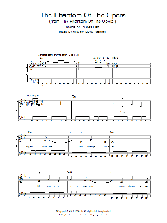The Phantom Of The Opera von Andrew Lloyd Webber (Download) 