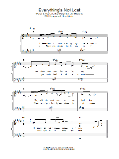 Everything's Not Lost von Coldplay (Download) 