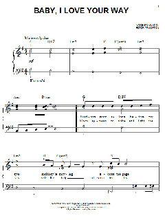 Baby, I Love Your Way von Peter Frampton (Download) 