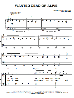 Wanted Dead Or Alive von Bon Jovi (Download) 