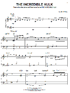 The Incredible Hulk von Joe Harnell (Download) 