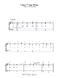 I Saw Three Ships von Traditional (Download) 