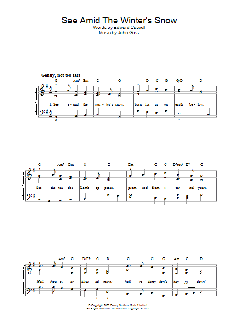 See Amid The Winter's Snow von Edward Caswall (Download) 