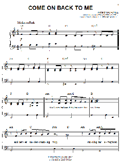 Come On Back To Me von Third Day (Download) 