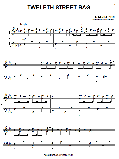 Twelfth Street Rag von Euday L. Bowman (Download) 