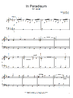 In Paradisum von Gabriel Fauré (Download) 
