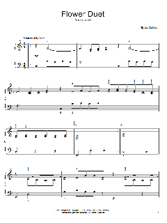 Flower Duet von Léo Delibes (Download) 