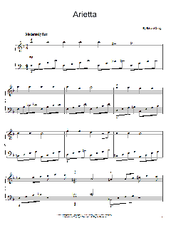 Arietta von Edvard Grieg (Download) 