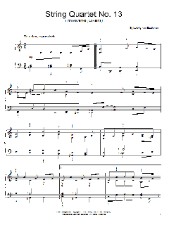 Cavatina von Ludwig van Beethoven (Download) 