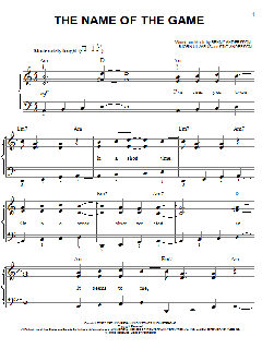 The Name Of The Game von ABBA (Download) 