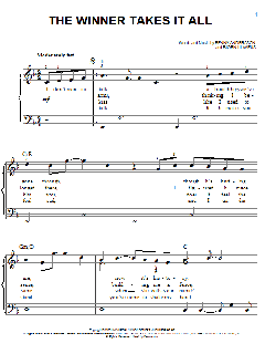 The Winner Takes It All von ABBA (Download) 