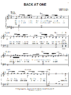 Back At One von Brian McKnight (Download) 