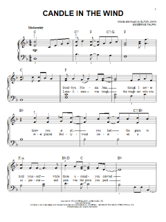 Candle In The Wind von Elton John (Download) 