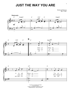 Just The Way You Are von Billy Joel (Download) 