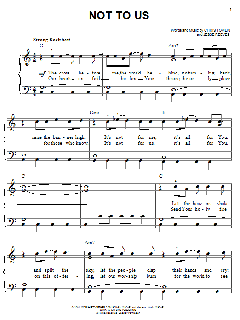 Not To Us von Chris Tomlin (Download) 