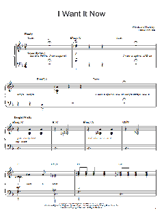 I Want It Now von Willy Wonka (Download) 