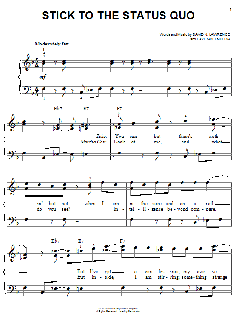 Stick To The Status Quo von Faye Greenberg (Download) 