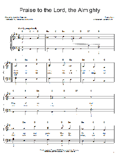 Praise To The Lord, The Almighty von Joachim Neander (Download) 